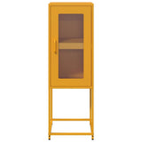 Sideboard Mustard Yellow 36x39x107 cm Cold-rolled Steel 853401
