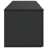 Wall-Mounted TV Cabinet Black 78.5 x 31 x 30 cm Engineered Wood 898716