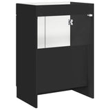 Bathroom under Sink Cabinet Black 56 x 37.5 x 81 cm 890035