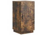Sideboard Smoked Oak 33 x 34.5 x 87 cm Engineered Wood 895290