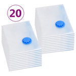 Vacuum Travel Storage Bags Clothing Bags 120x70 cm 20 pcs 51336
