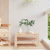 Garden Footstool Solid Wood Pine 825618