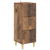 Drawer Cabinet Old Wood 33 x 34.5 x 90 cm Engineered Wood 895083