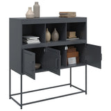 Sideboard Anthracite 100.5x39x107 cm Steel 846592