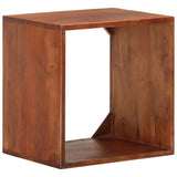Wall Shelf 40x30x40 cm Solid Acacia Wood 340304