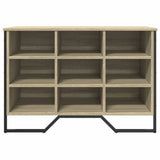 Shoe Cabinet Sonoma Oak 90x38x61.5 cm Engineered Wood 848645