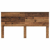 Headboard with Headboard Old Wood 180 cm Engineered wood 887734