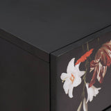 Bedside Table Multicolour 50 x 33 x 60 cm Solid Mango Wood 4018708