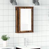 Bathroom Mirror Cabinet Old Wood 42x12x60 cm Engineered Wood 862229