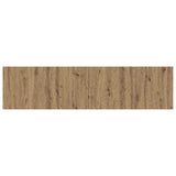 Wall-Mounted Headboard DELFT Artisan Oak Engineered Wood 897154