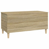Coffee Table Sonoma Oak 90x44.5x45 cm Engineered Wood 819583