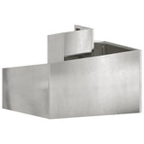 Garden Planter Silver 60 x 60 x 50 cm Stainless Steel 873575