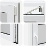 Basement Window "RISOR" 100x50 cm Tilt&Turn DIN Right White 4108320