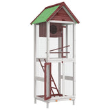 Bird House Mocha 60x58.5x160 cm Solid Wood Pine 172257