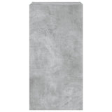 TV Wall Cabinet with LED Lights Concrete Grey 40.5x35x80 cm 837263