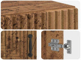 Bathroom Storage Cainet HAARLEM Old Wood 59.5 x 31 x 80 cm 896843