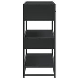 Console Table Black 90x35x80 cm Engineered Wood 849179