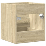 Sink Cabinet Sonoma Oak 41x38.5x45 cm Engineered Wood 856236