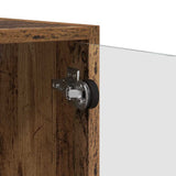Wall Cabinets 2 pcs Old Wood 68 x 37 x 35 cm Engineered Wood 882914