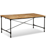 Dining Table Solid Mango Wood 180 cm 243993