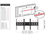 TSY 1600 32-70" TV Mobile Cart Weight Bearing 60kg Maximum VESA 400*600 Up and Down Adjustable 05409834