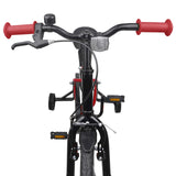 Kids Bike 16 Inches for 4-6 Years Old Red Black 42009337