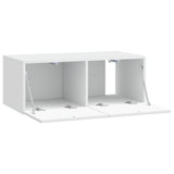 Wall-Mounted TV Cabinet 59.5 x 41 x 30 cm White Engineered Wood 898845