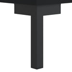 Highboard Black 69.5x32.5x180 cm Engineered Wood 3189574
