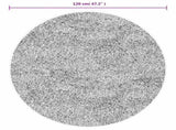 Rug IZA Short Pile Scandinavian Look Anthracite 120 cm 375435