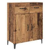 Highboard Old Wood 69.5 x 34 x 180 cm Engineered Wood 3415668