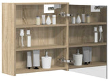 Bathroom Mirror Cabinet Sonoma Oak 43 x 16 x 62.5 cm 889137