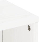 Side Cabinets 5 pcs "ODDA" White 40x24x79 cm Solid Wood Pine 3365363