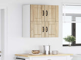 Wall Cabinet LUCCA 2 pcs Sonoma Oak 60 x 31 x 40 cm 884919