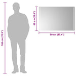 LED Bathroom Mirror 90x60 cm 151752