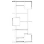 Book Cabinet White 92x29x188 cm Engineered Wood 3310316