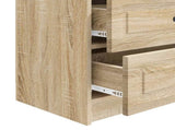 Bedside Cabinet Sonoma Oak 62 x 34.5 x 44.5 cm Engineered Wood 895697