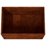 Planter 62x47x46 cm Corten Steel 821558