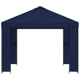 Gazebo 3 x 3 m Blue Polyester and Steel 190 gsm 900355
