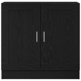 Book Cabinet Black Oak 82.5 x 30.5 x 80 cm Engineered Wood 862515