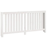 Radiator Cover White 169x19x84 cm Solid Wood Pine 822582