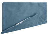 Cushion Cover 6 pcs HEERLEN Blue 80 x 80 cm Corduroy 913592