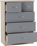 ZNTS Nevada 3+2 Drawer Chest 100-102-089