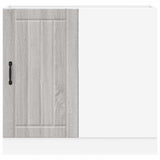 Kitchen Base Cabinet Lucca Grey Sonoma Engineered Wood 854314