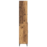 Highboard Old Wood 69.5 x 34 x 180 cm Engineered Wood 3415647
