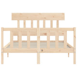Bed Frame without Mattress 120x200 cm Solid Wood Pine 3193331