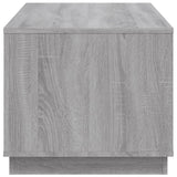 Coffee Table Grey Sonoma 102x50x44 cm Engineered Wood 819882
