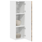 Wall Cabinet PORTO Smoked Oak 30 x 31 x 100 cm Engineered Wood 885460