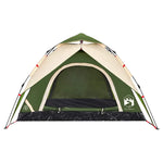 Camping Tent Dome 3-Person Green Quick Release 4004177