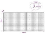 Gabion with 3.5 mm Wire and 10x10 cm Mesh 350x30x200 cm 3463249
