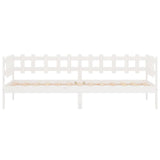 Day Bed without Mattress White 80x200 cm Solid Wood Pine 820752